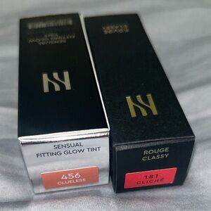 New Hera Lip Bundle-- 181 Cliche Lipstick and 456 Clueless Sensual Glow Tint